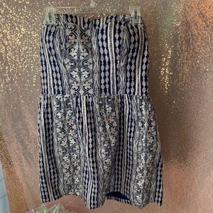 Strapless Summer Dress